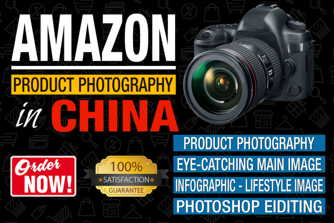 I will do professional amazon product photography in china