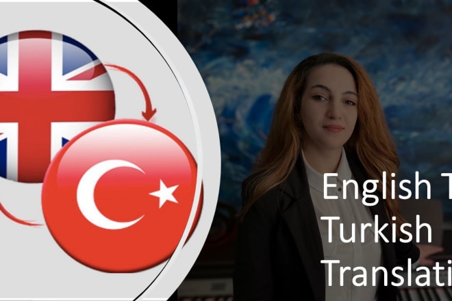 I will do professional translation between turkish and english language pairs