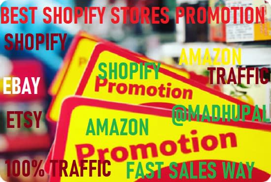 I will do shopify sales shopify marketing usa traffic