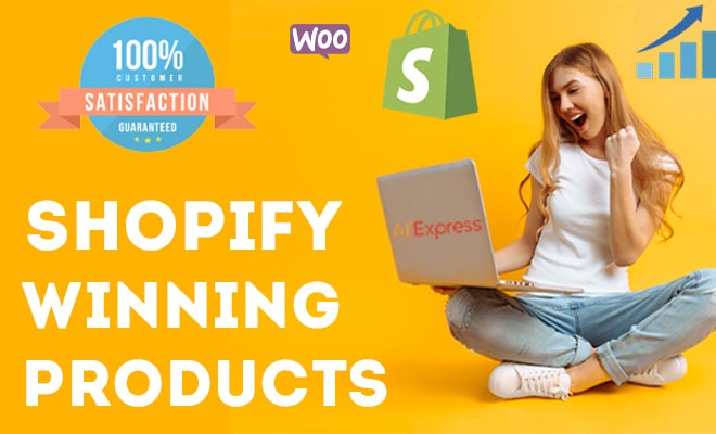 I will do shopify winning product research for dropshipping