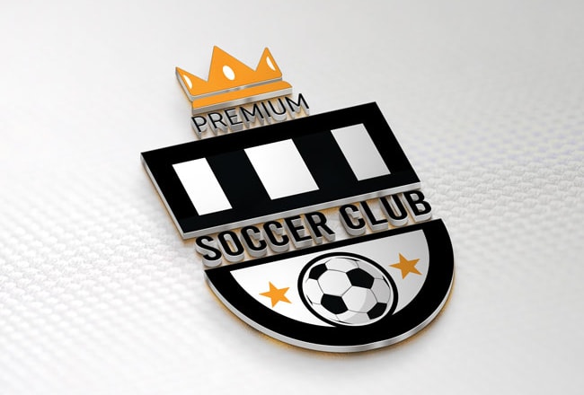 I will do soccer or football club logo design