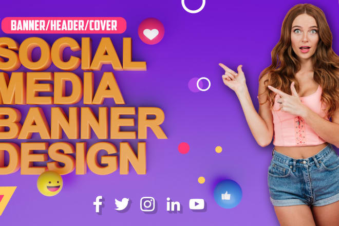 I will do social media banner design