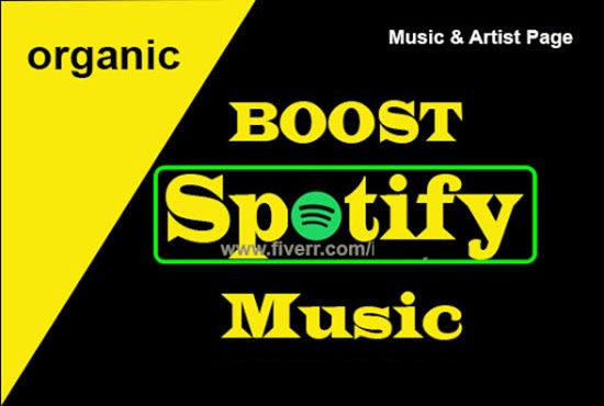 I will do spotify promotion playlist to grow increase targeted audience