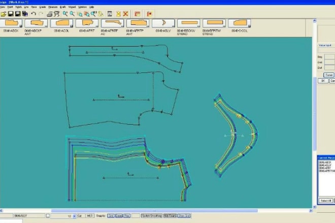 I will do unique digital sewing pattern and grading using by autocad