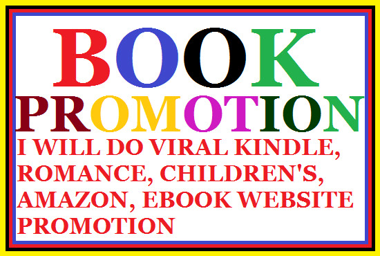 I will do unique ebook marketing, amazon book, kindle book