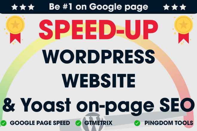 I will do wordpress website speed optimization and yoast onpage SEO