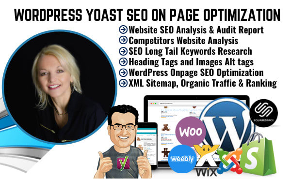 I will do wordpress yoast SEO on page optimization, meta tags and schema markup