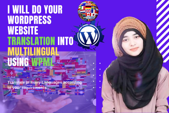 I will do your wordpress website translation into multilingual using wpml