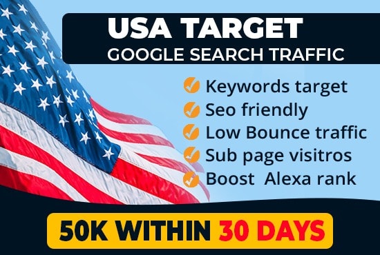 I will drive daily real web traffic USA and canada