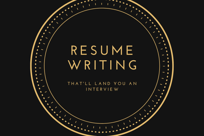 I will edit or write you an eyecatching resume