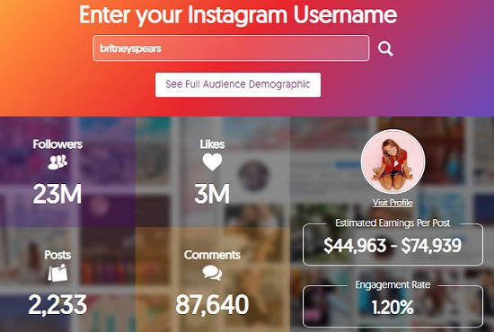 I will find instagram influencers and verified emails for your niche