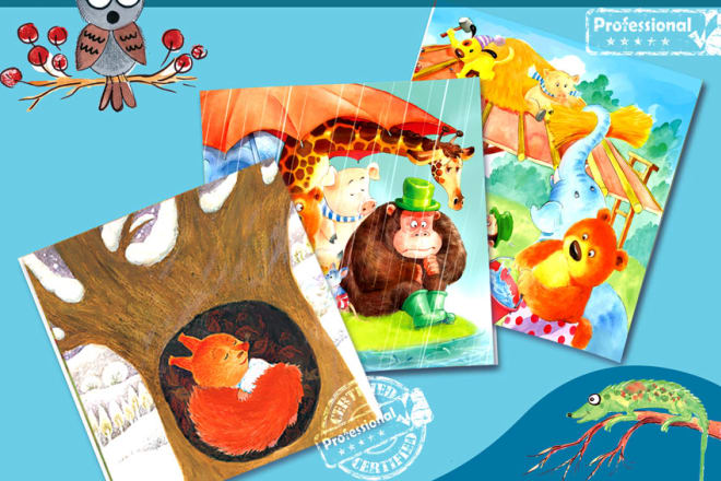 I will format and layout your children book pages for publishing