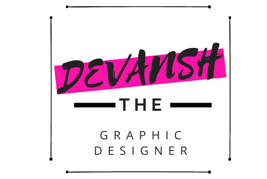 I will freelance graphic designer logo designer