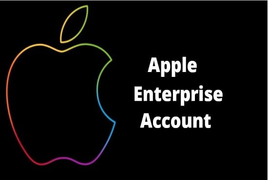 I will get you completely active apple enterprise account