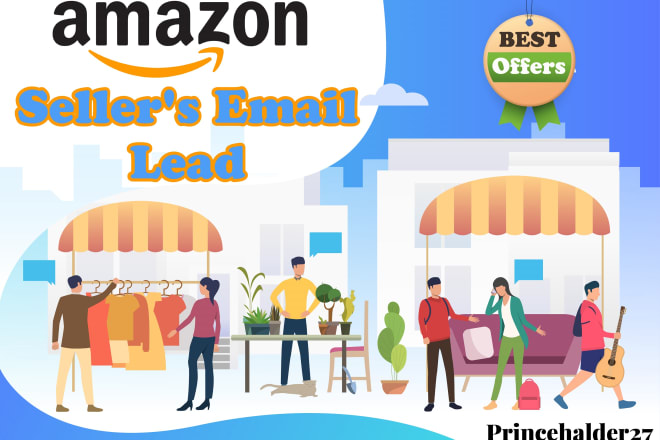I will give you a custom email list of amazon sellers higher validation