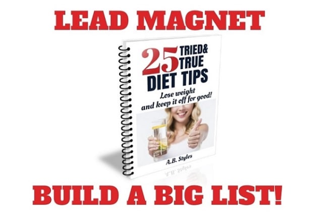 I will give you a lead magnet to build a huge weight loss list