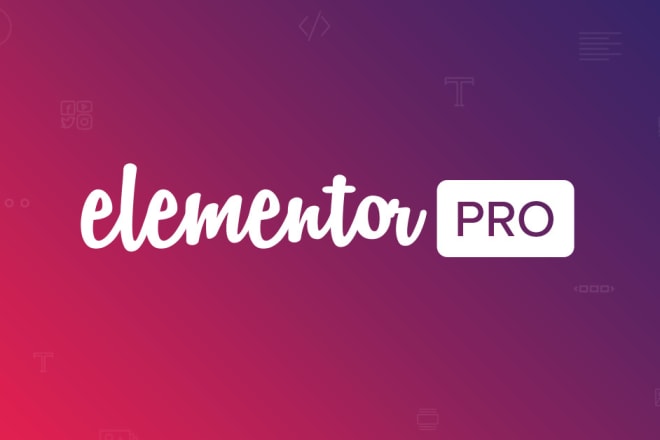 I will give you elementor pro license version 2 5 8 for wordpress