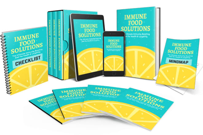 I will give you immune food solutions ebook and videos master resell rights