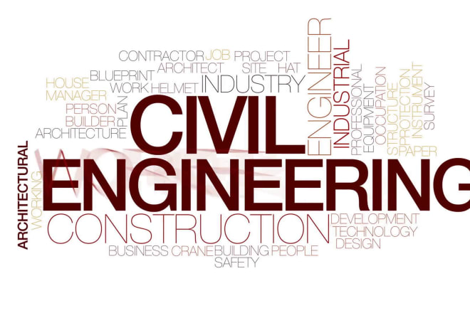 I will help you in civil engineering courses and projects
