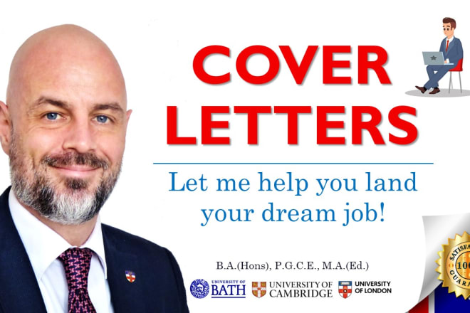I will help you land your dream job with an amazing cover letter