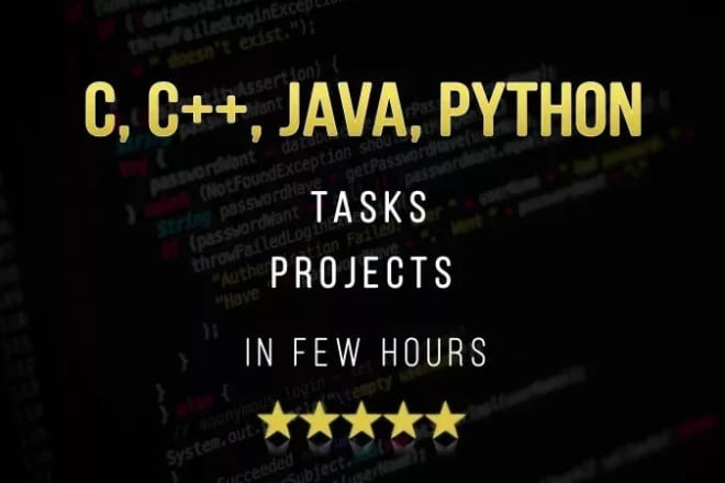 I will help you with your c,cpp,java,python,javascript and linux programming works