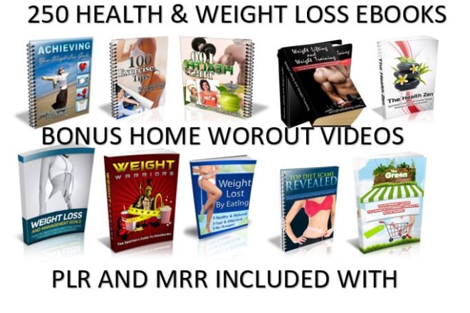 I will high quality weight loss and health plrs