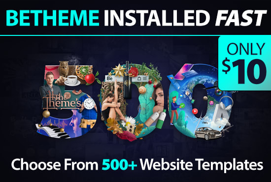 I will install and set up betheme fast
