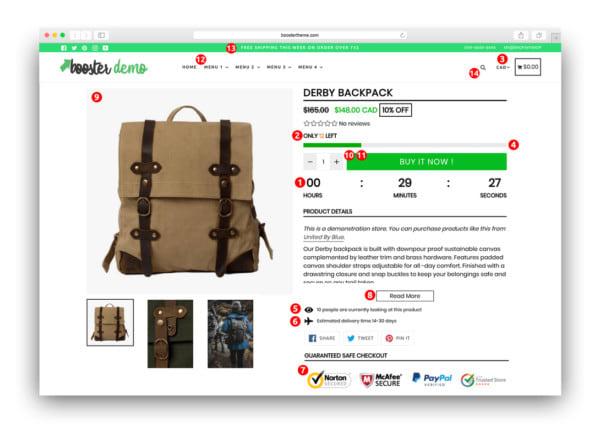 I will install shoptimized and booster theme and customize your shopify store