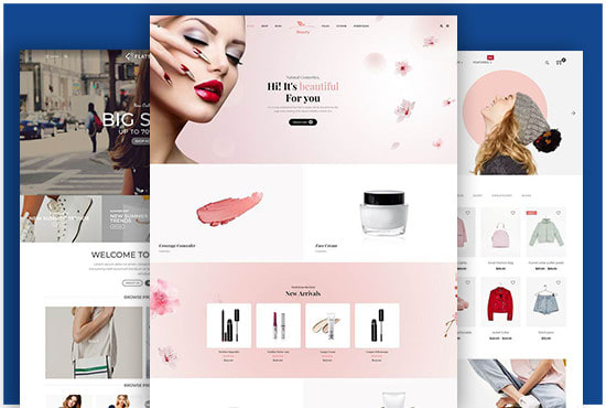 I will install theme build ecommerce site online store
