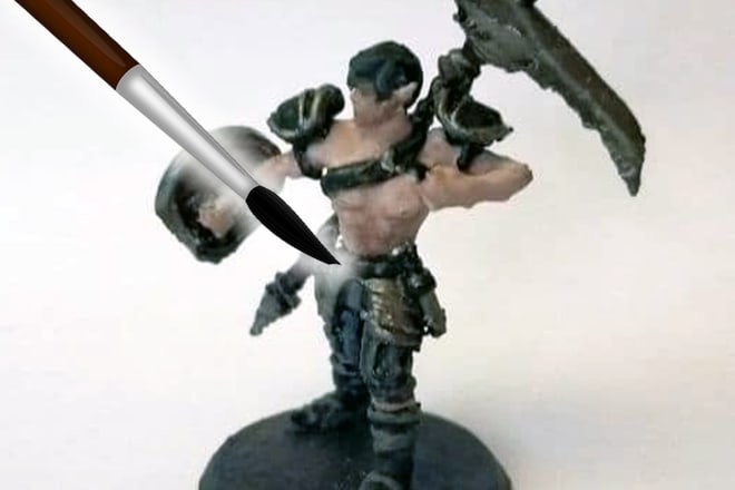 I will make a miniature out of your dnd character