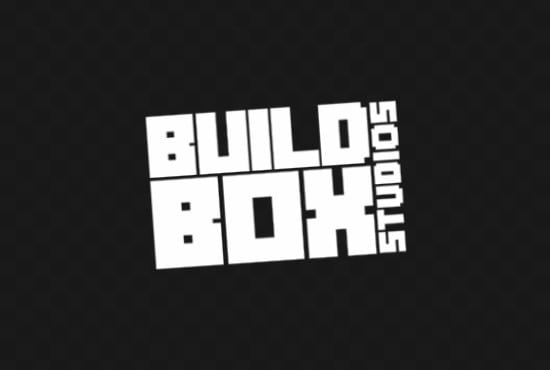 I will make a text logo for your roblox group or game