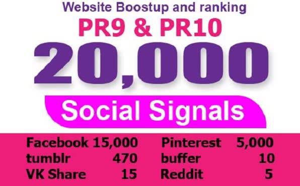 I will make full SEO social campaign, bookmarks, signals