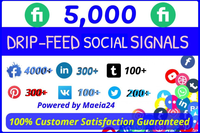 I will make full seo social campaign,bookmarks and provide signals