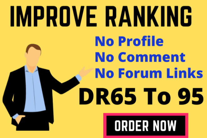 I will make high quality authority SEO dofollow backlinks link building