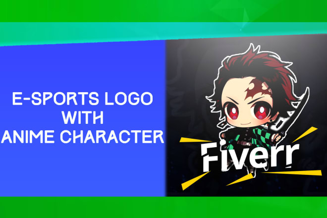 I will make logo from anime character or oc