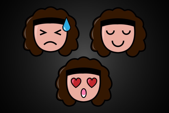I will make you a set of twitch emoticons