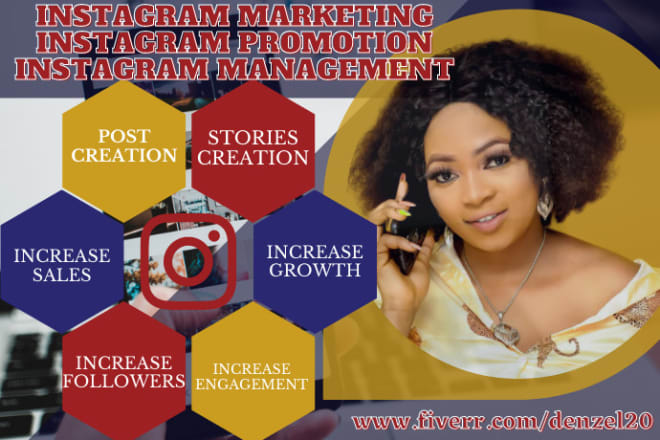 I will market, manage instagram account to increase followers and engagements
