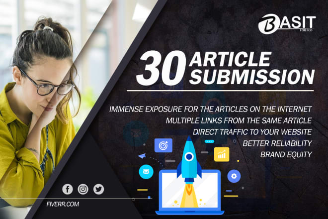 I will perform article distribution work for your site