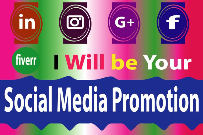 I will promote and manage your social media account