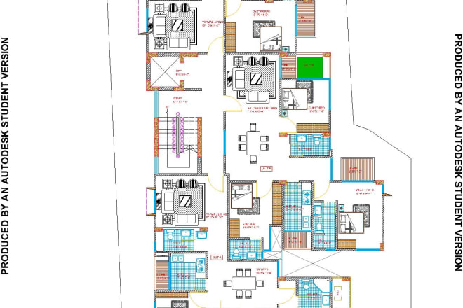 I will provide 2d floor plan within 24h