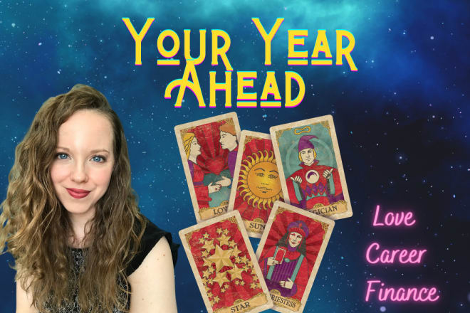I will provide a detailed look into your year ahead with the tarot