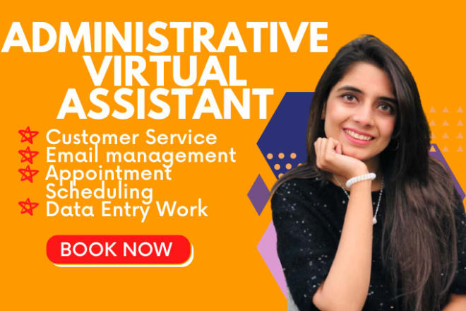 I will provide administrative virtual assistant service