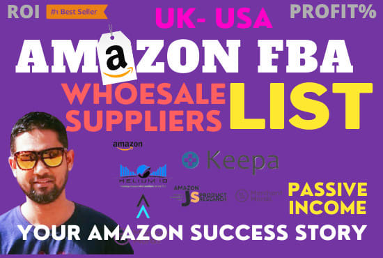 I will provide amazon USA UK wholesale suppliers contact details for amazon fba 2021