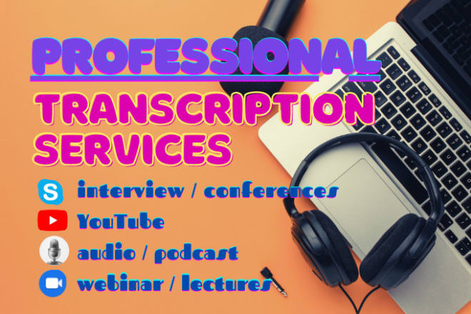 I will provide fast and flawless transcription services with subtitles