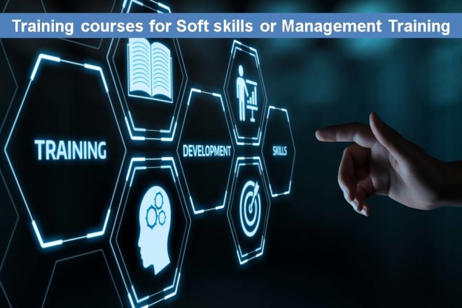 I will provide training course material for soft skills or management training