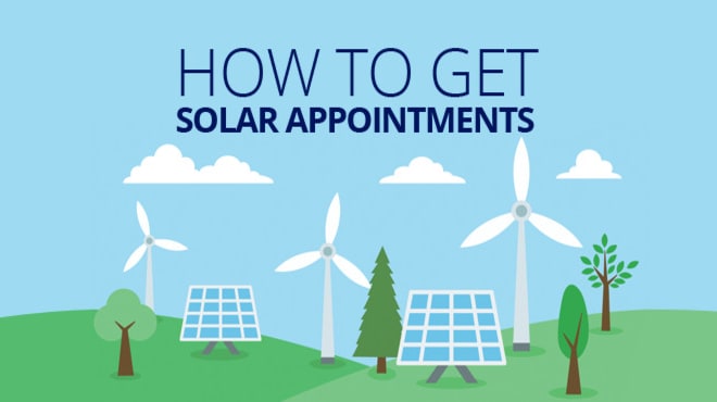 I will provide you solar appointments with electric bill copy