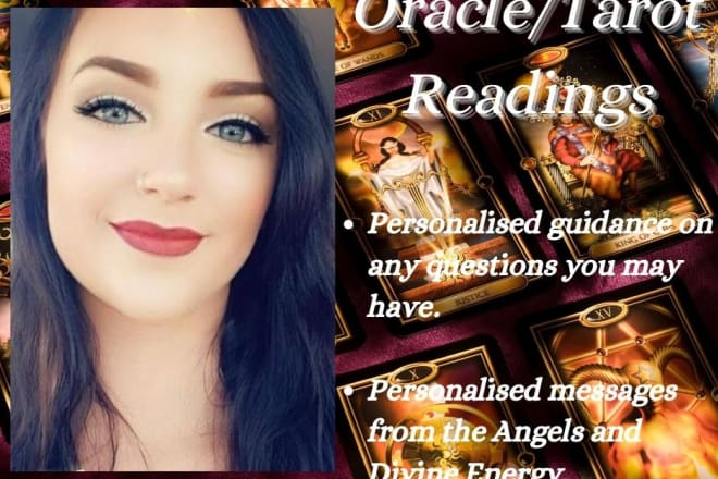 I will read oracle cards and offer spiritual healing