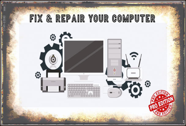 I will repair, fix your windows, mac computer, laptop, pc