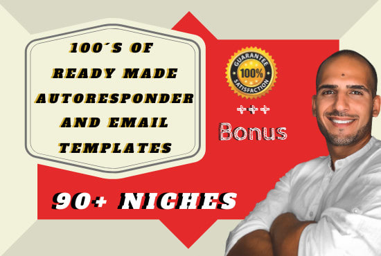 I will send you 100 email autoresponder sequences, any niche