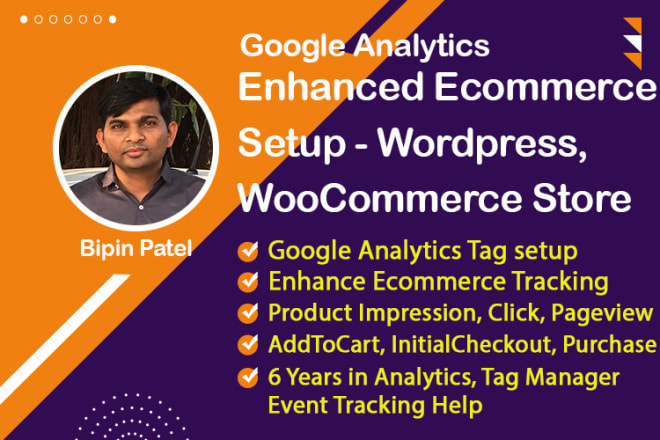 I will setup google analytics enhanced ecommerce tracking wordpress, woocommerce store